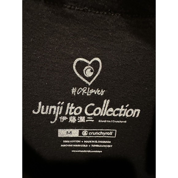 Rare Junji Ito Crunchyroll Expo Exclusive Anime Manga Womens Tee Size M - Picture 3 of 4